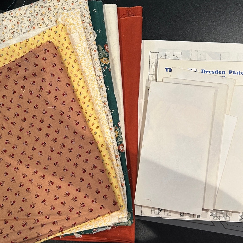 Handmade unfinished Vintage Quilt Blocks Lot of 12 Size 13”x13” - Picture 14 of 14